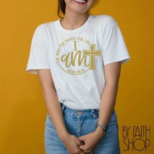 I am the way Unisex T-shirt Faith based Graphic